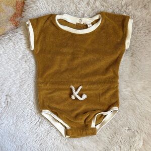 Retro Terry Baby One Piece